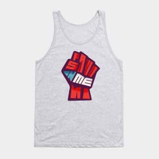 Spawn On Me Black Power (Purple, Blue, Red) Tank Top